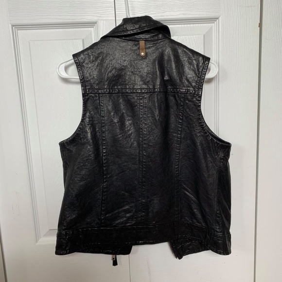 MACKAGE Frederica Leather Vest - Picture 2 of 2